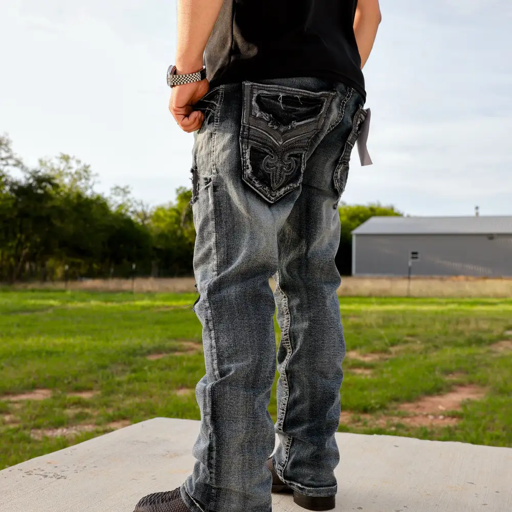 Men’s SA-032 Boot Cut Blue Jean