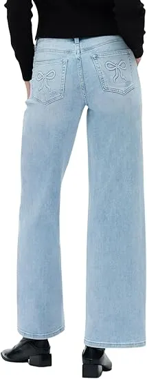 Mid-low Rise Baggy Jeans