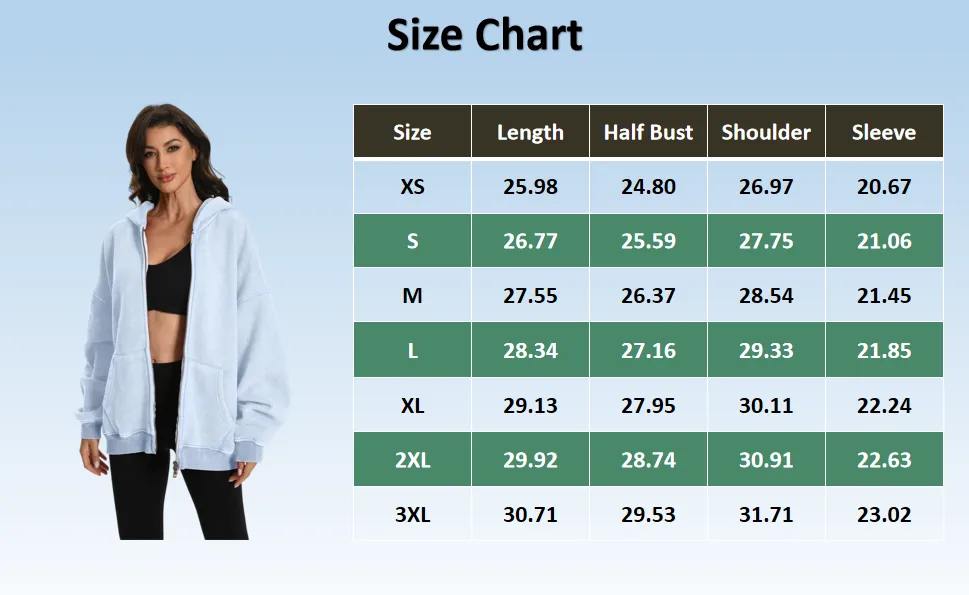 Unisex Oversized zip up hoodie