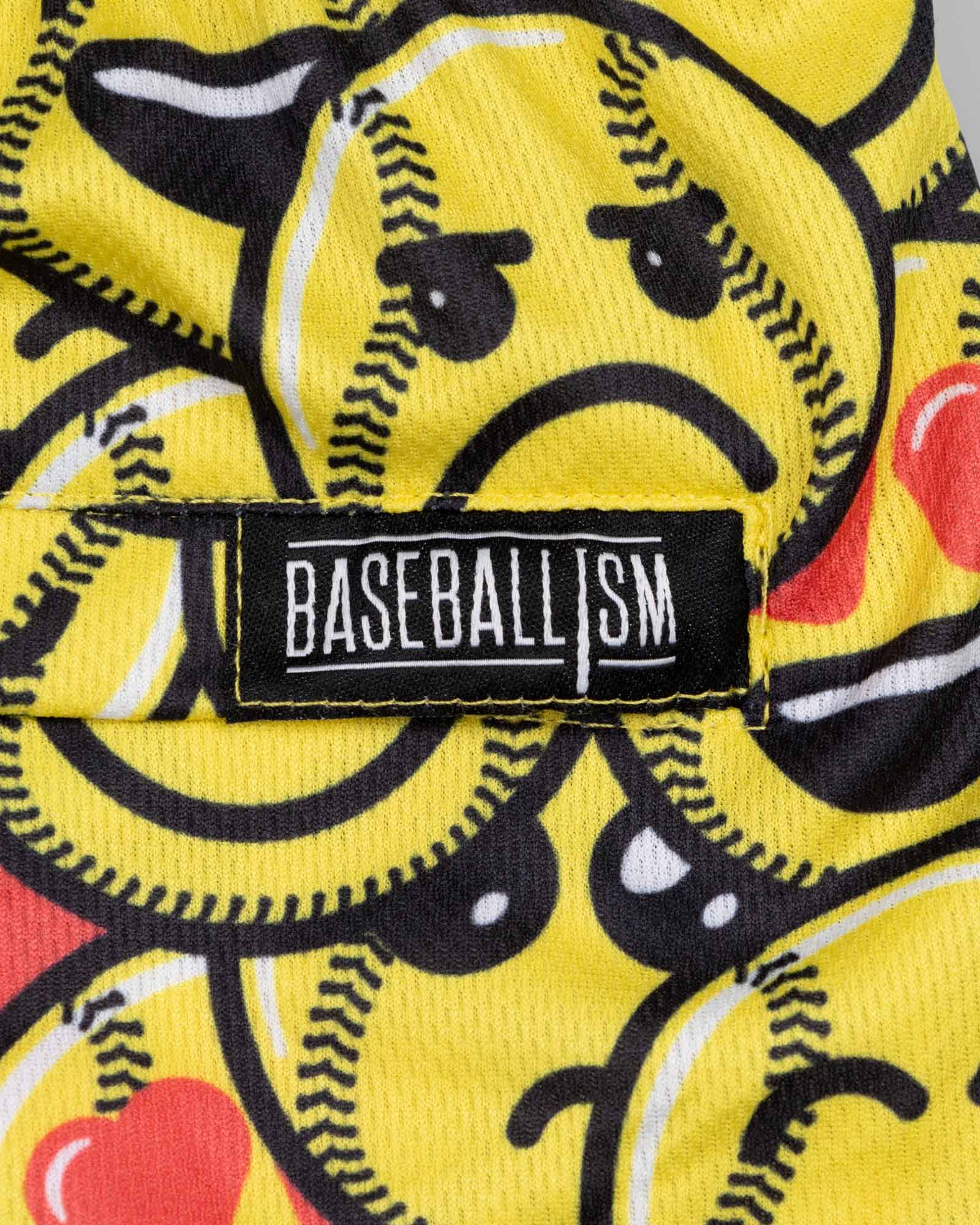 Baseball Feels Diamond Air Mesh Shorts - Youth