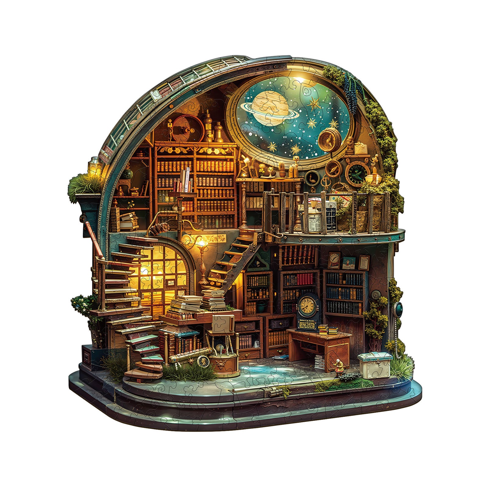 Astral Atelier Wooden Jigsaw Puzzle