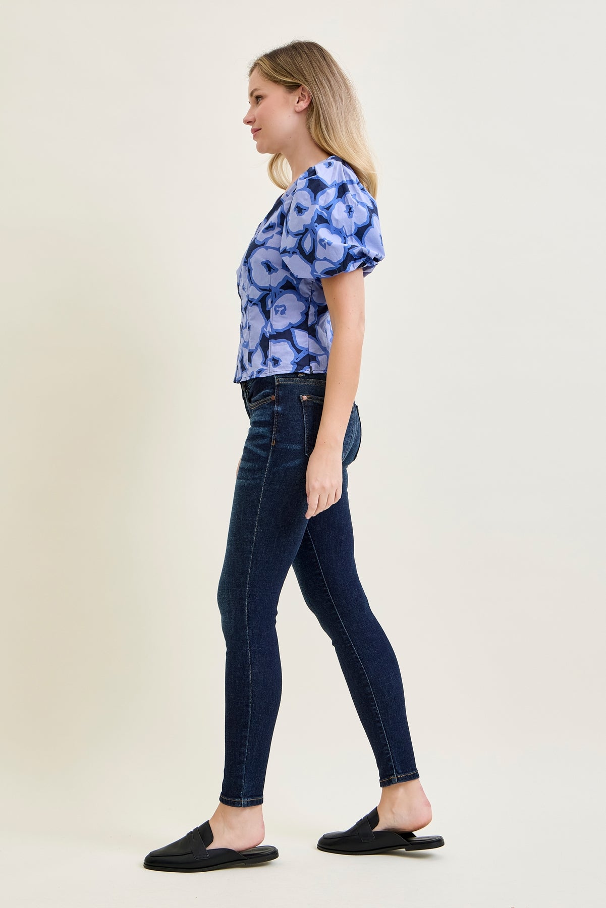 Fate Handsand Resin Wash Skinny Jeans