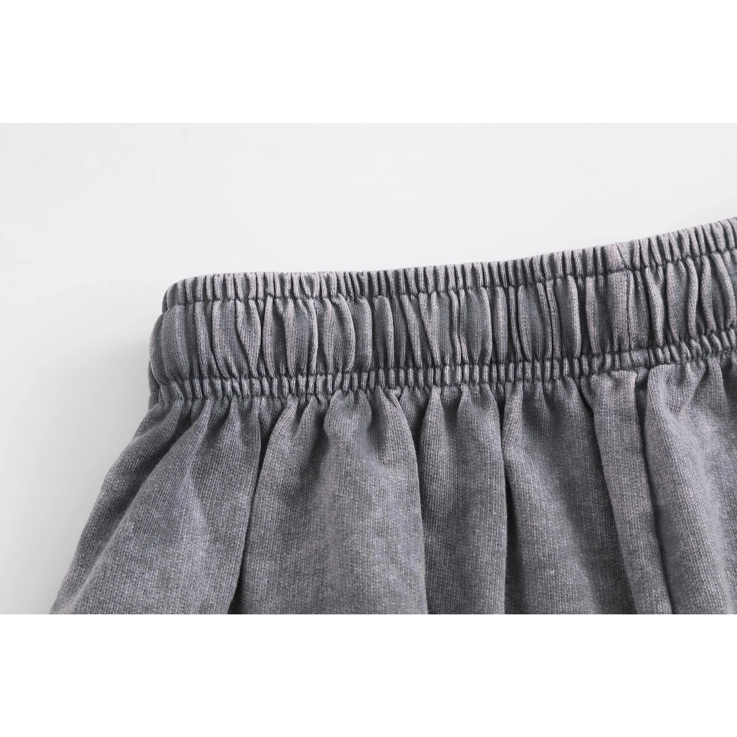 Unisex Acid Washed Vintage Shorts