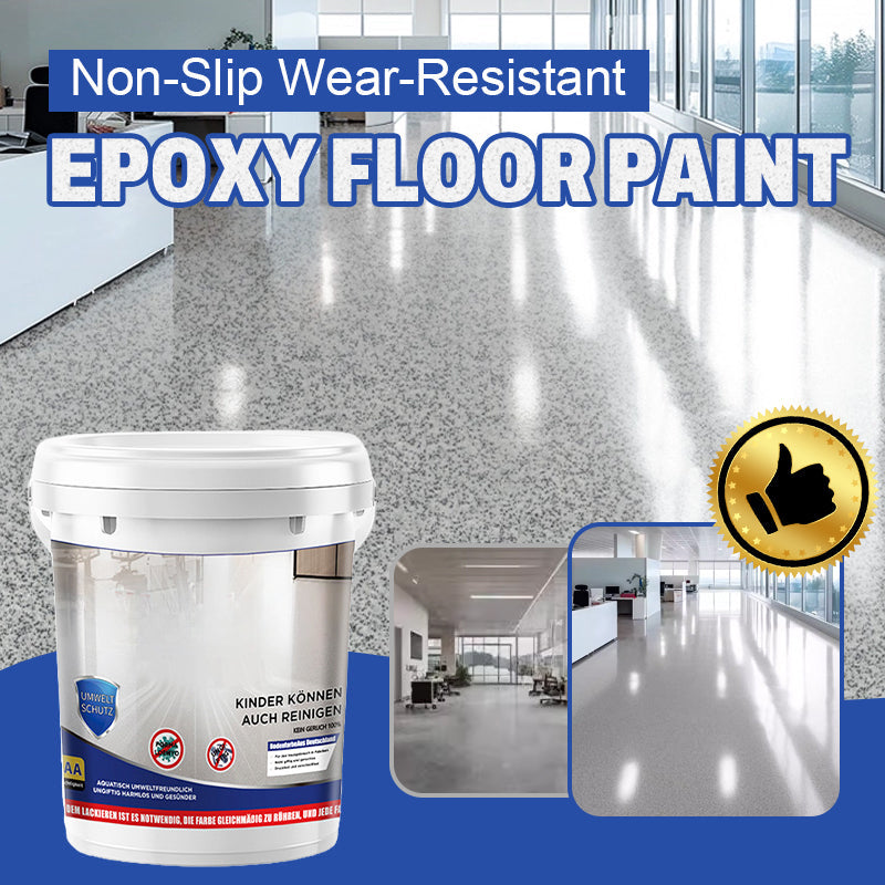 🔥High-Gloss Marble Finish Epoxy Floor Coating