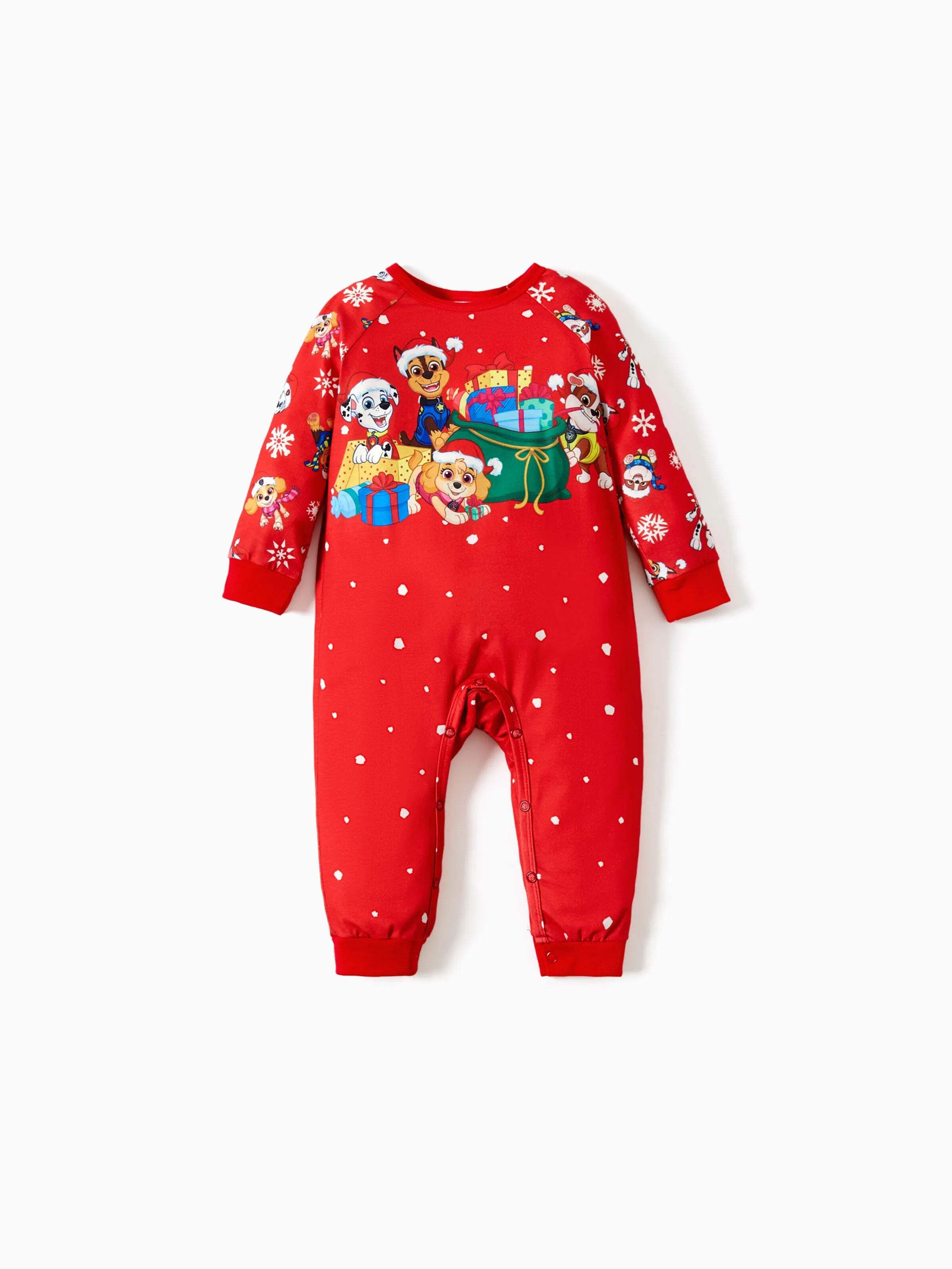Christmas Family Matching Chase and Marshall Pajamas Sets with Christmas Socks