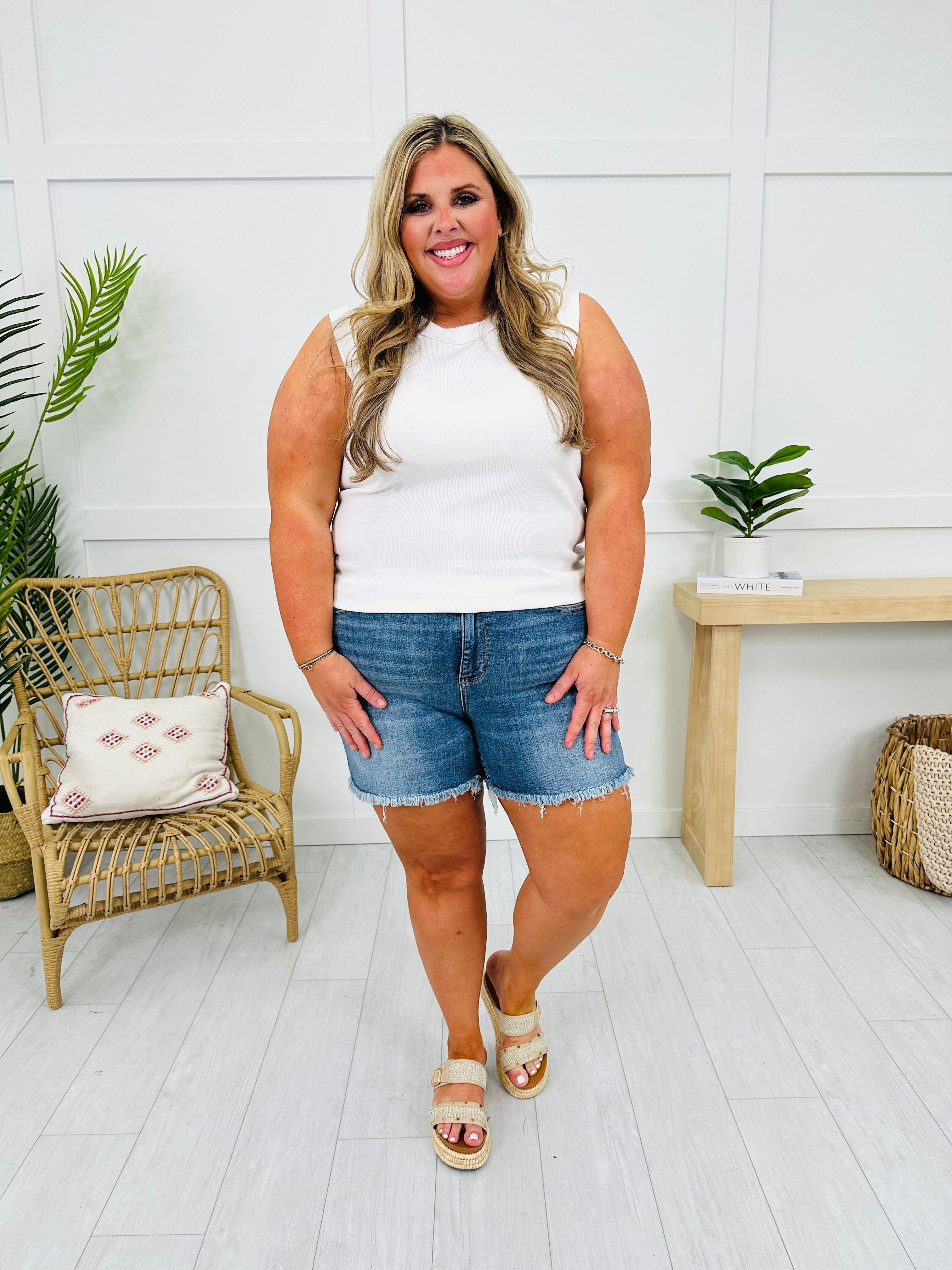 Judy Blue Simply Summer Shorts