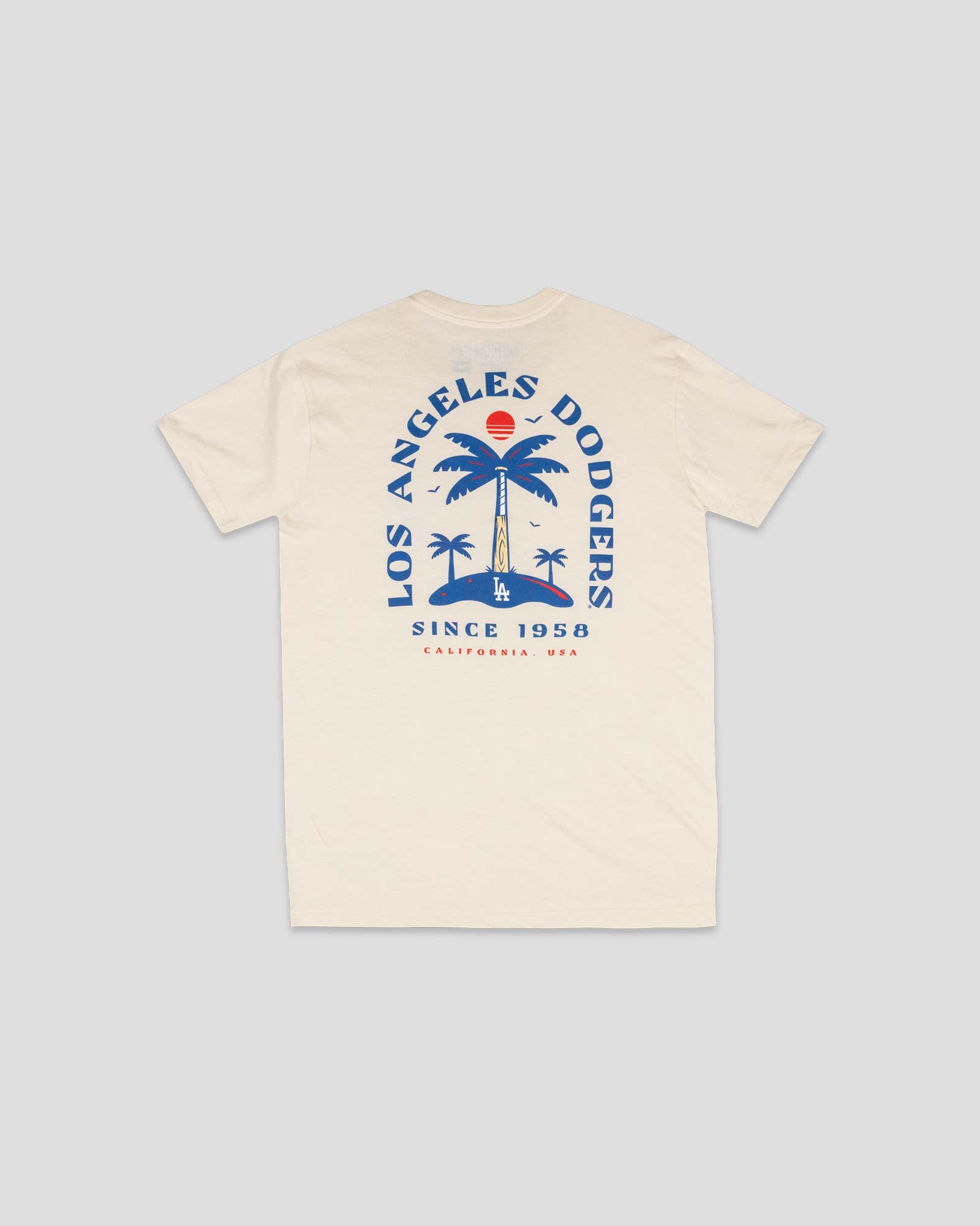 Palm Tree Bat Youth T-Shirt - Los Angeles Dodgers