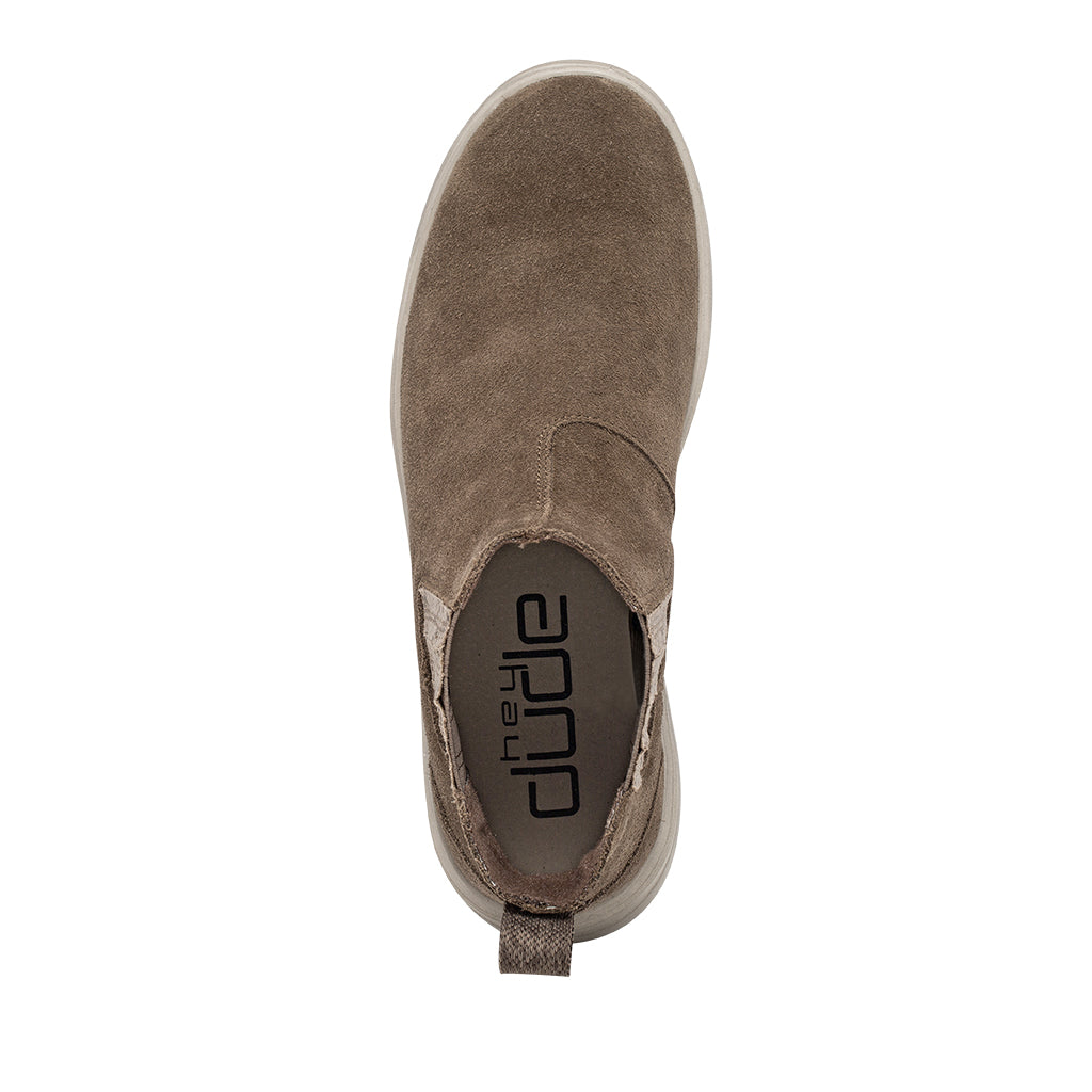 DUDE WOMEN'S VIC SUEDE FOSSIL - 122024962