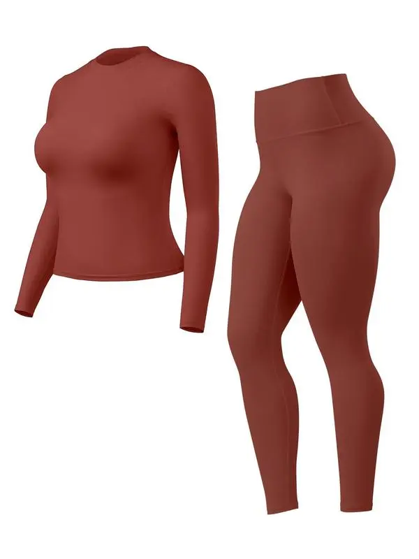 Women Yoga Leggings Set Gym Wear