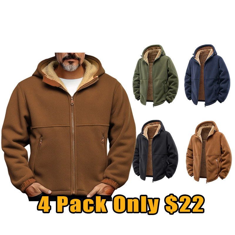 Men's UltraWarm Double Fleece Hooded Jacket