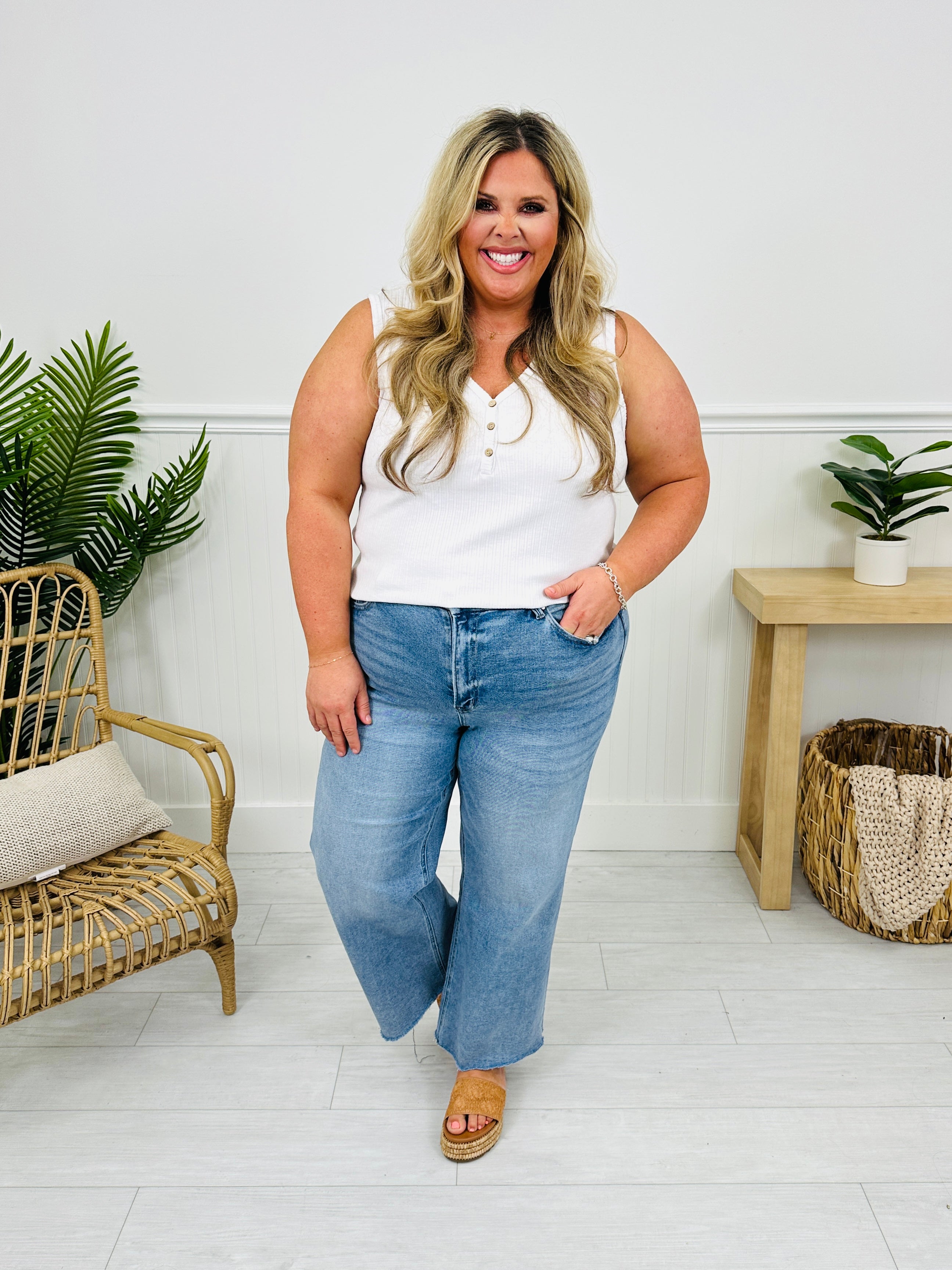 Wide Awake Mica Wide Leg Jeans