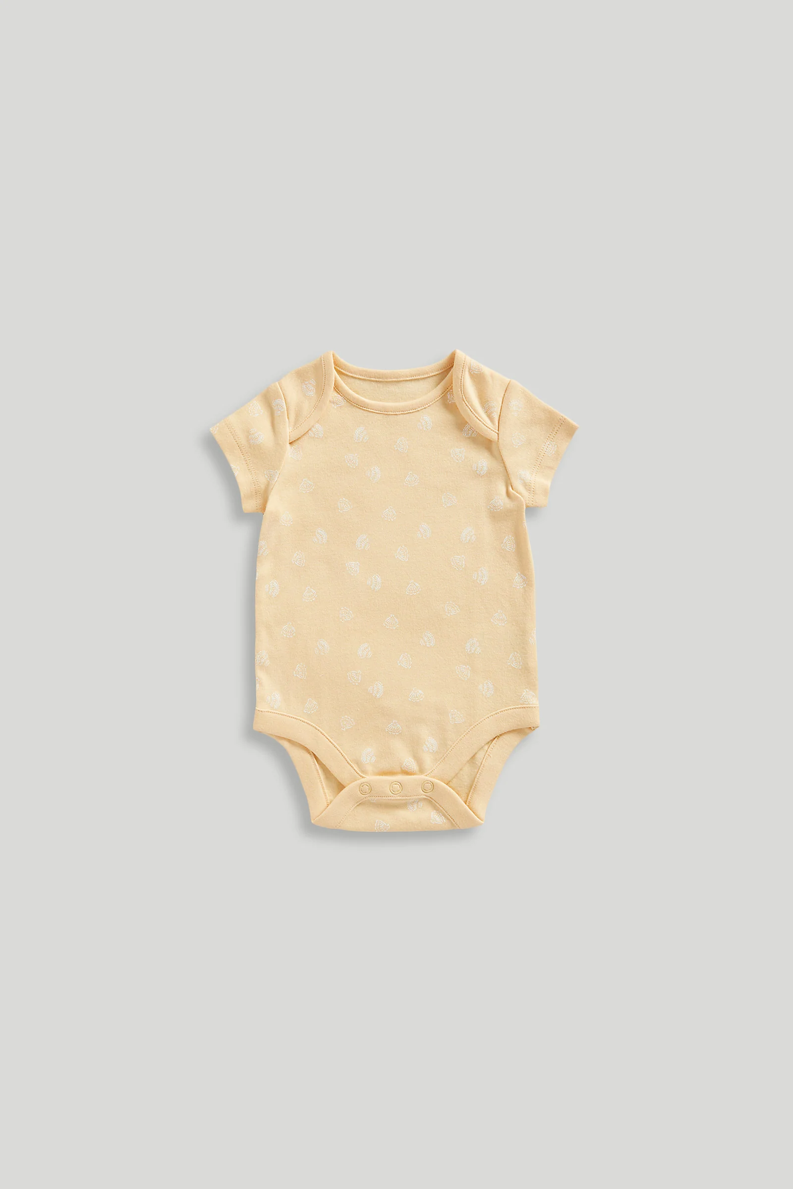 5 Pack Shells Short-Sleeved Bodysuits