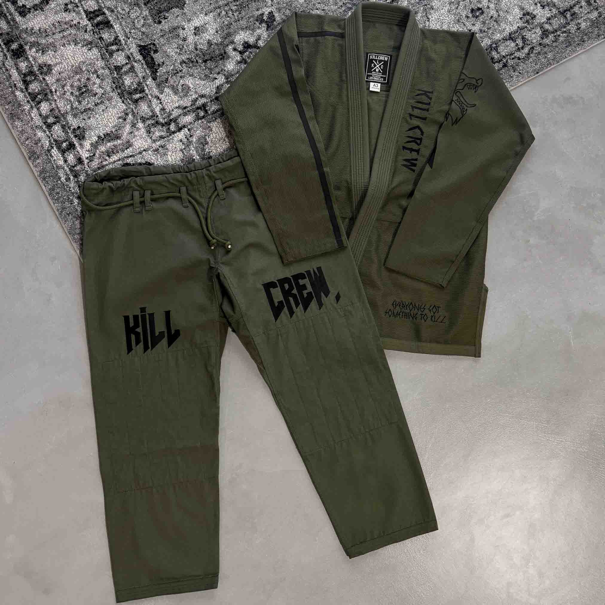 KILL CREW WOLF GI BOTTOM - OLIVE