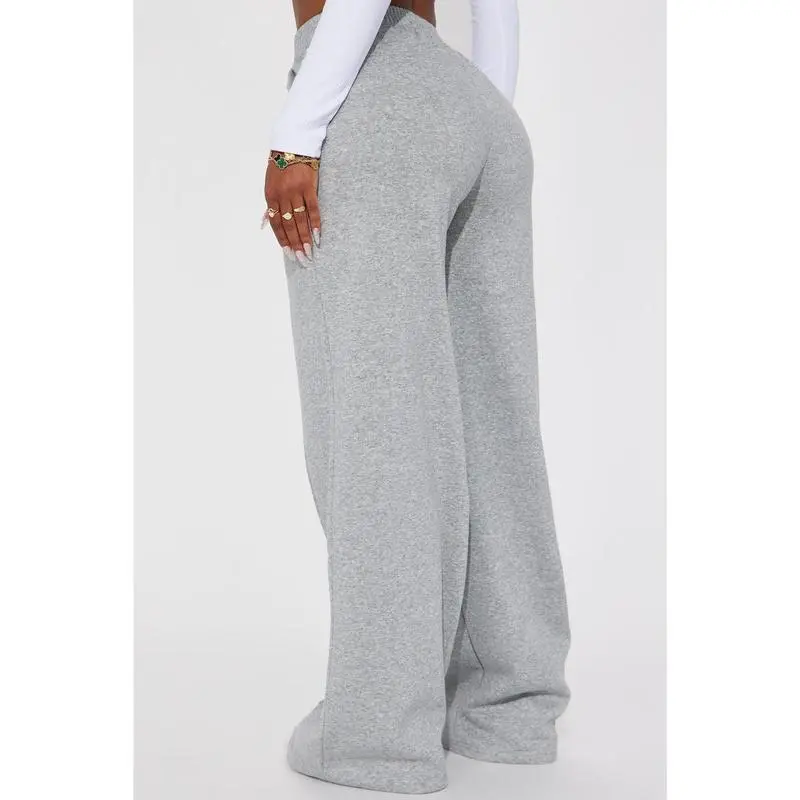 Wide Leg Elastic Waist Lounge Pant