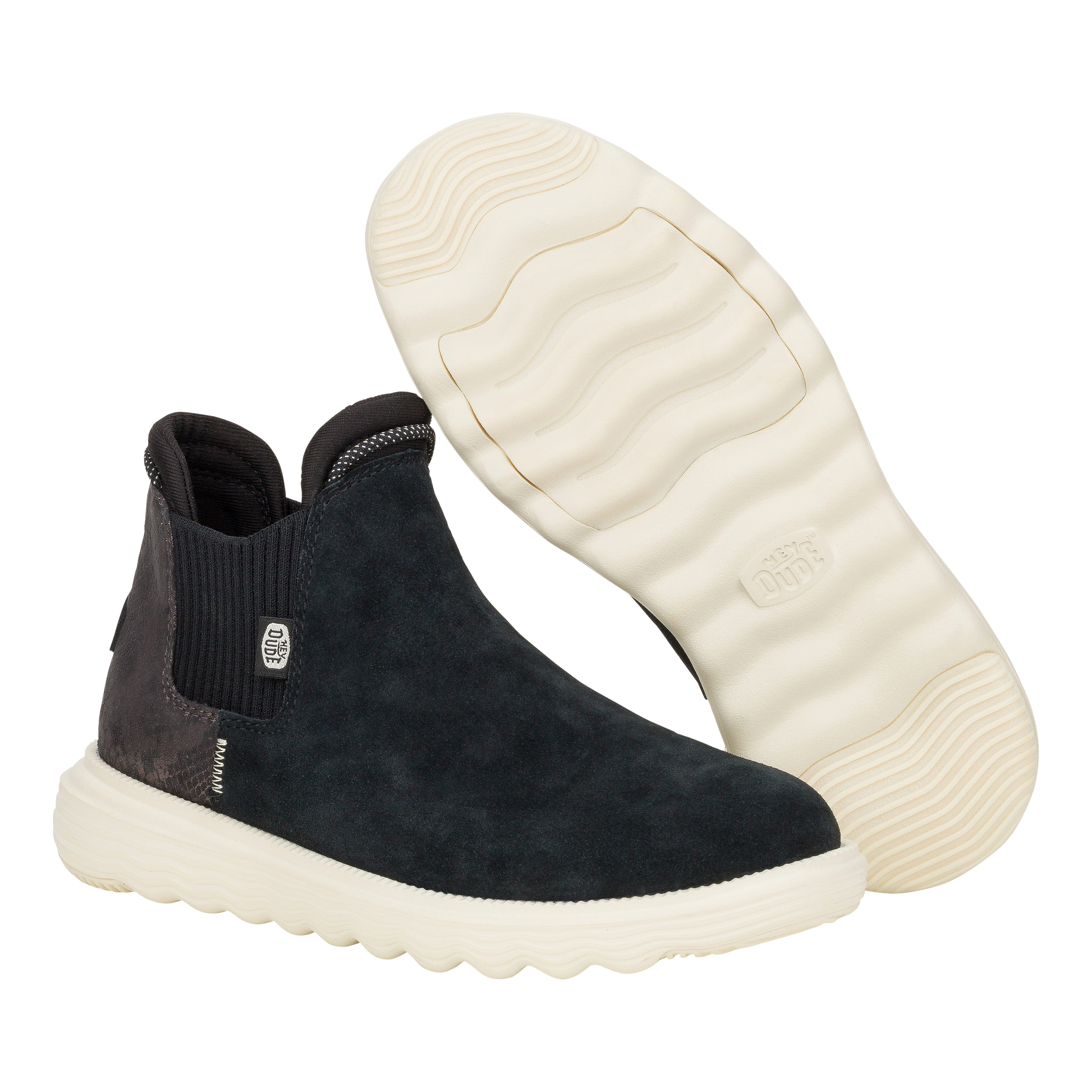 Branson Womens Suede Novelty - Black/Snake