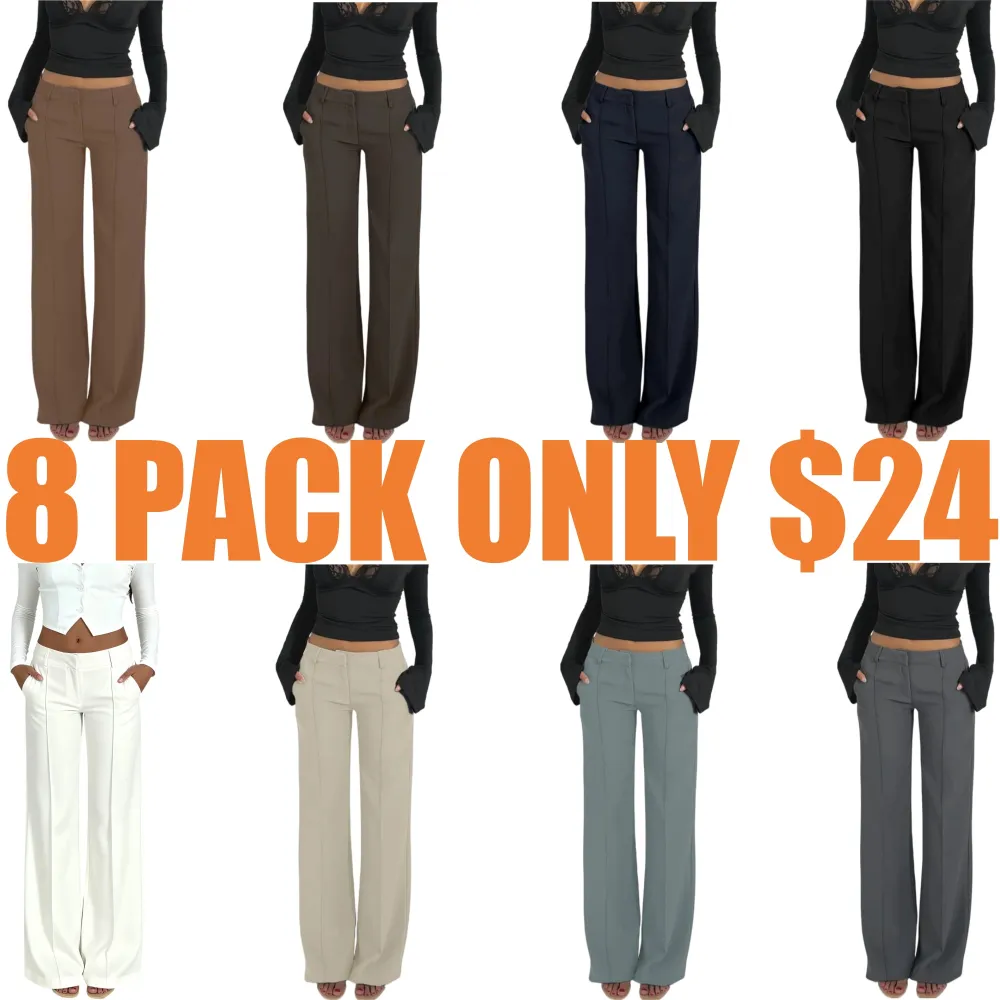 Women's Casual Fashion Suit Pants