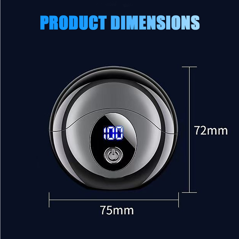 Men's Portable & Powerful Electric Shaver Set