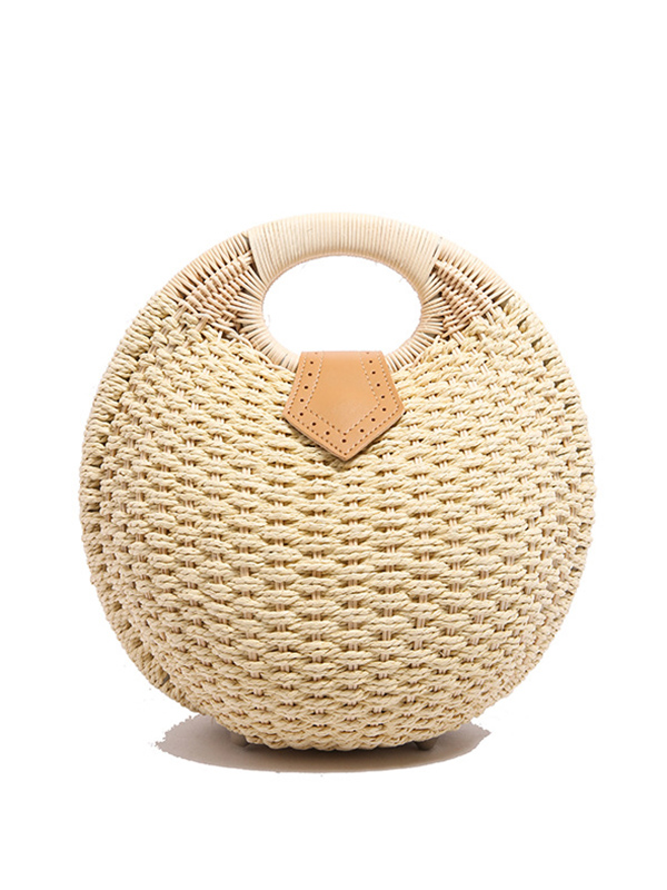 Geometric Woven Handbags