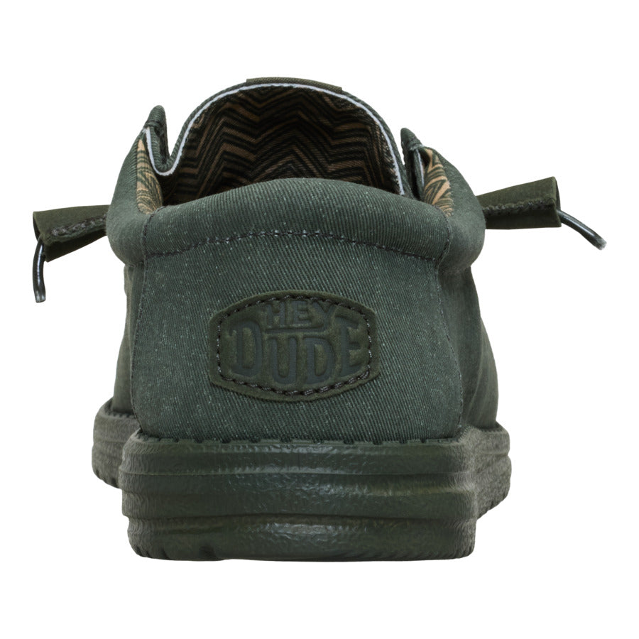 Wally Stretch Canvas - Deep Green