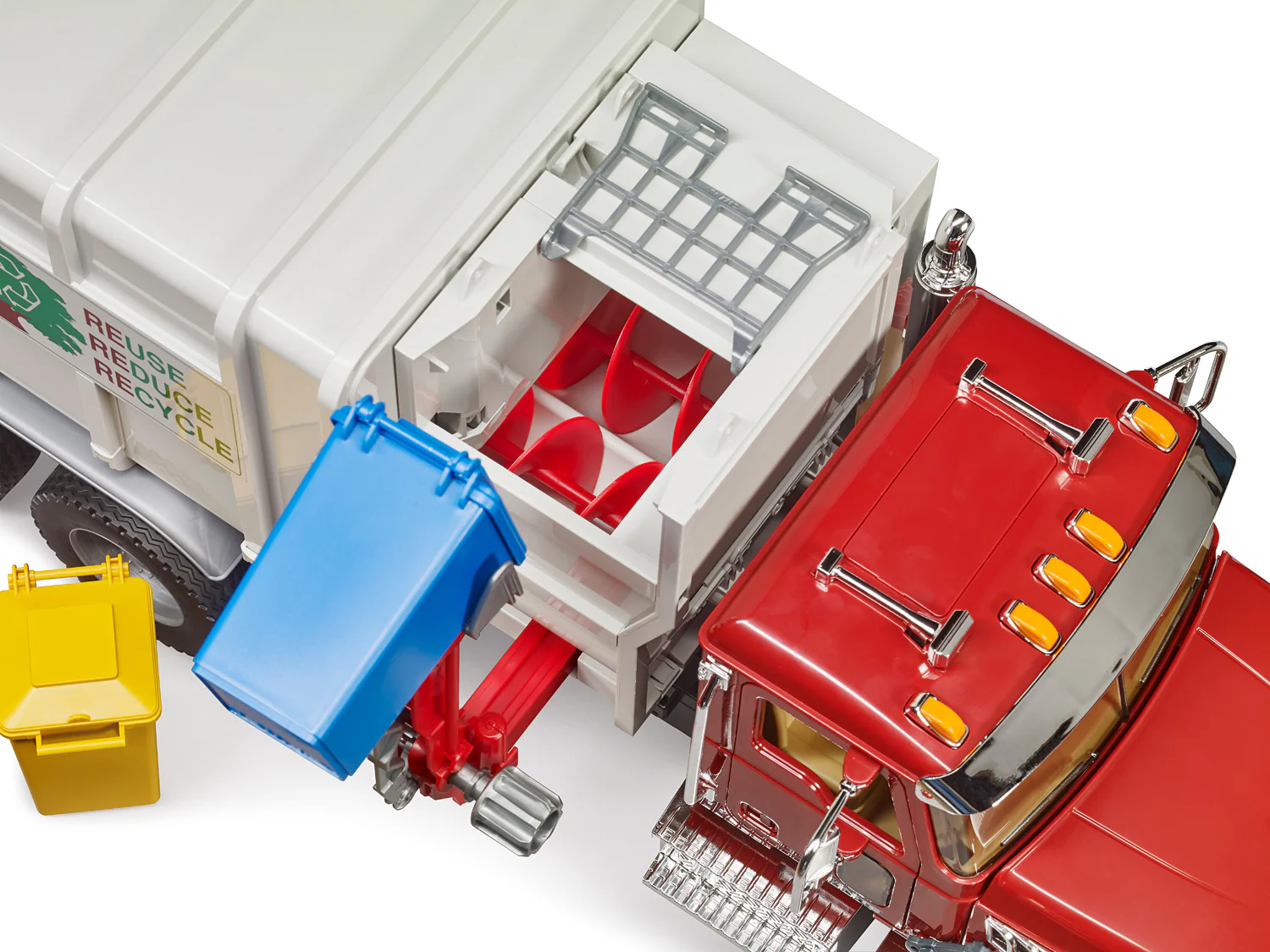 Heavy-Duty Side-Loading Garbage Truck