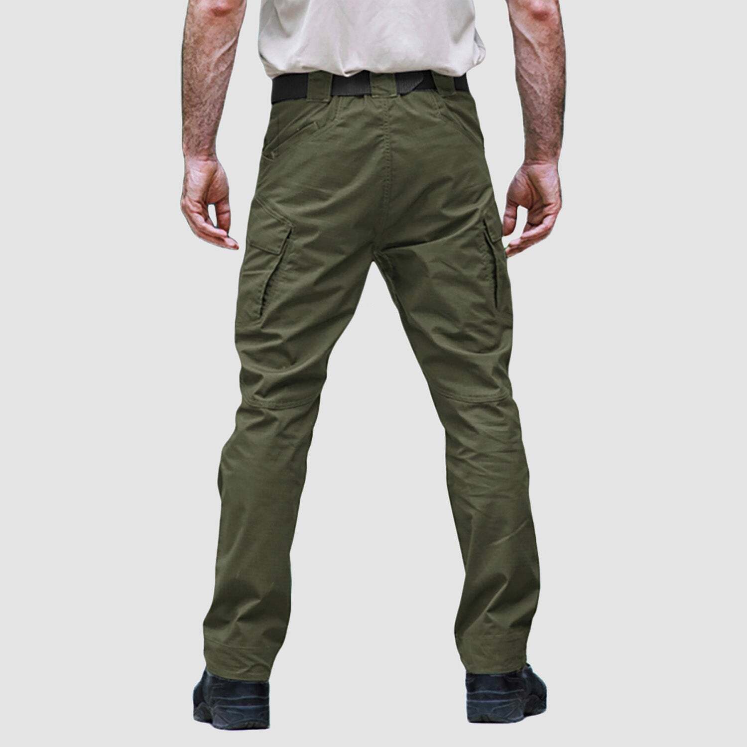 🔥🔥7-parks Men's Tactical Pants with 9 Pockets Rip-Stop Work Hiking Pants
