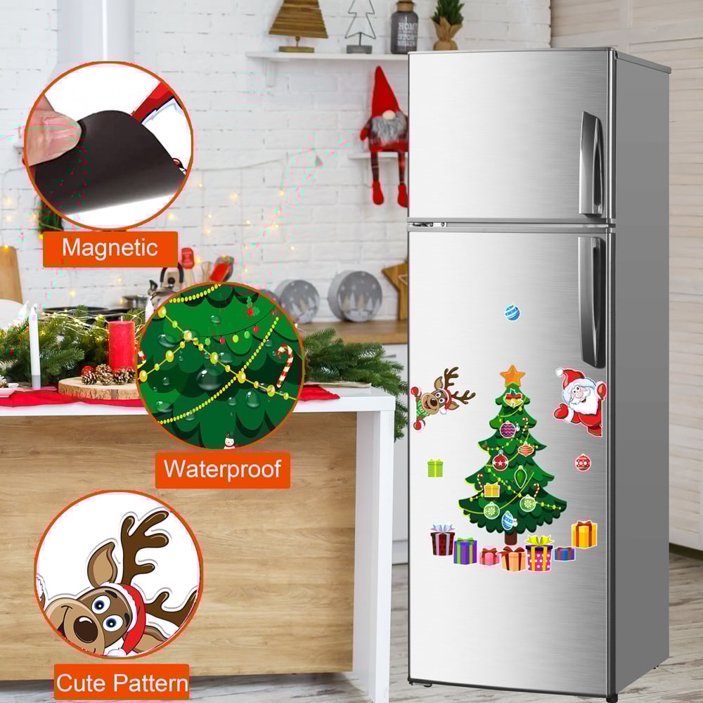 🎁🎅 Christmas Themed Magnetic Sticker
