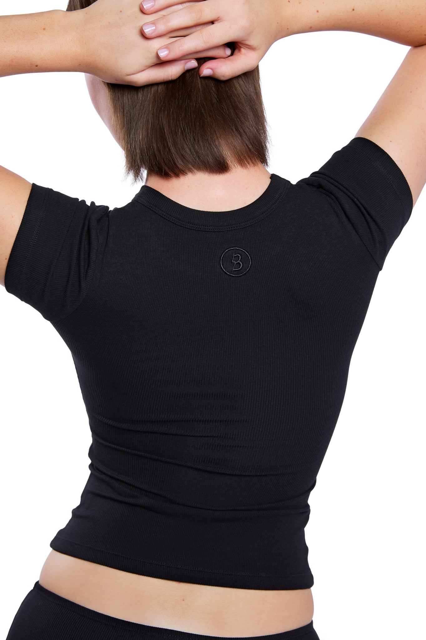 RIBBED SHIRT ESSENTIAL (BLACK)