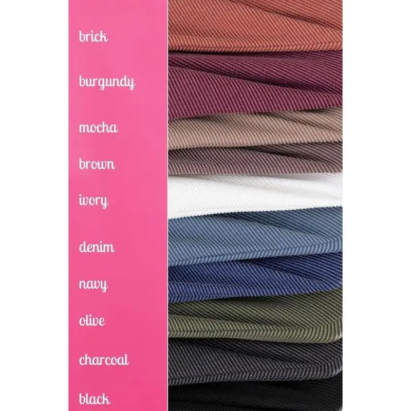 Raised Rib Easy-Fit Dolman 3/4 Sleeve Top