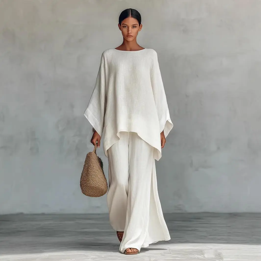 Boho Linen Two Piece Set