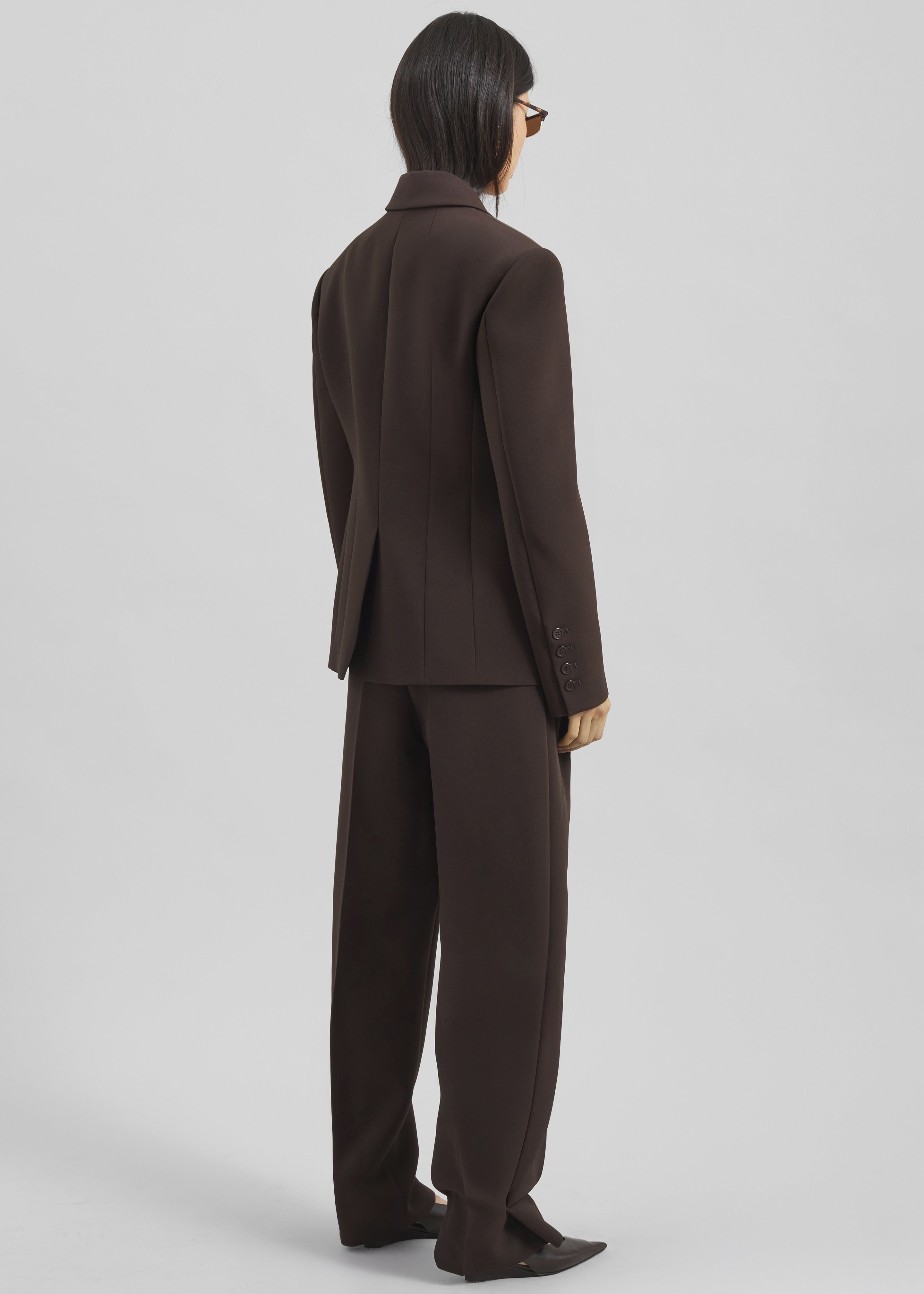 Doyer Cinched Blazer - Brown