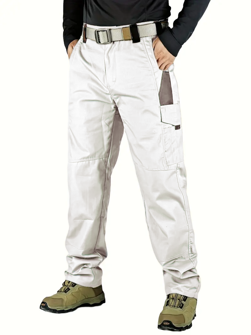 Men’s Waterproof Tactical Utility Pants (6-Pack) – Multi-Pocket, Durable Outdoor & Everyday Wear