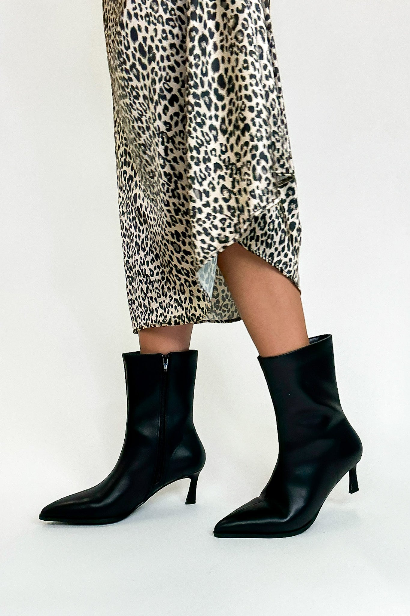 Heeled Ankle Booties