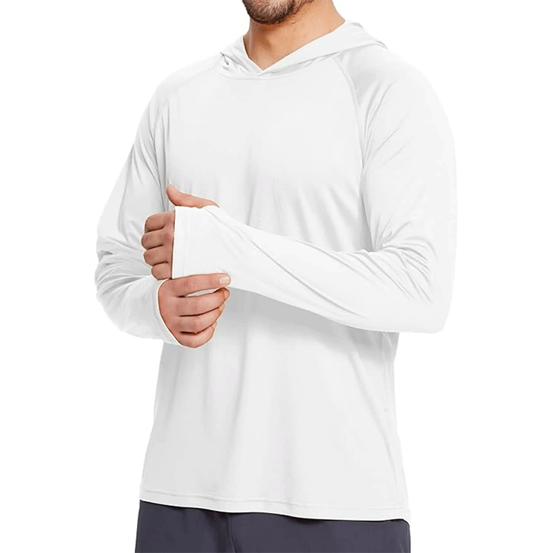 ☀️ Men's UPF 50+ Sun Protection Hoodie with Face Cover