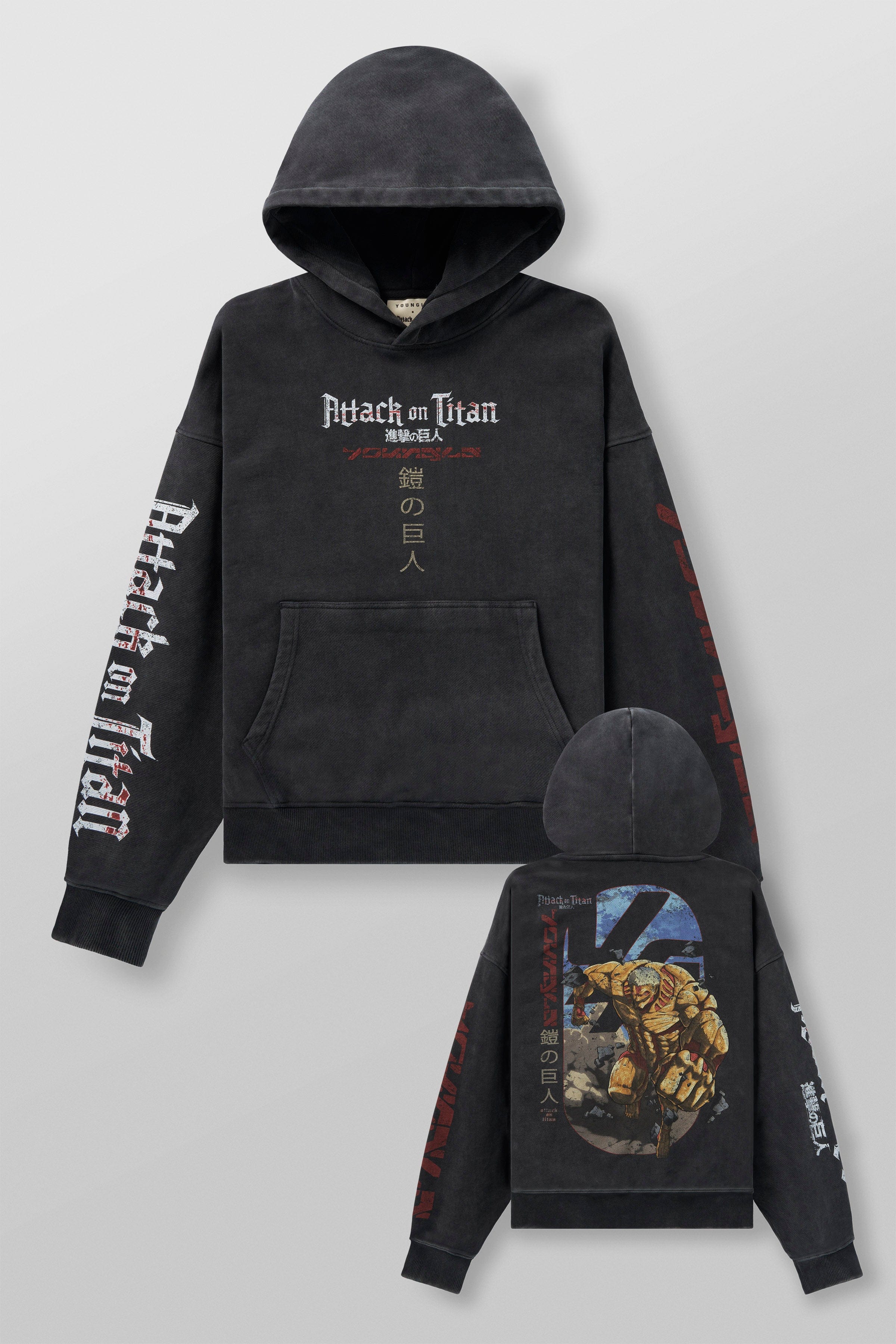 5129 - AOT©  x YLA Pullover Hoodies