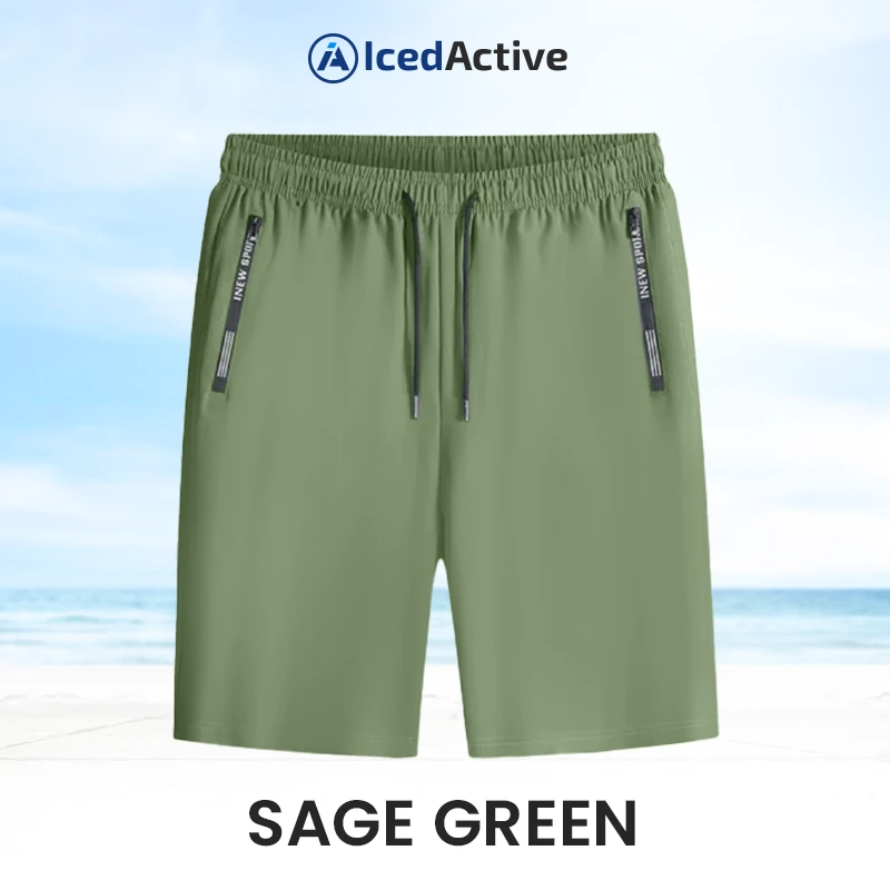 IcedActive - Women's Ice Silk Quick Drying Stretch Shorts