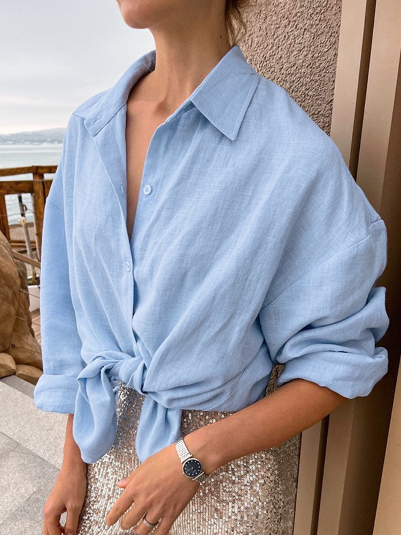 Button Up Long Sleeve Shirt