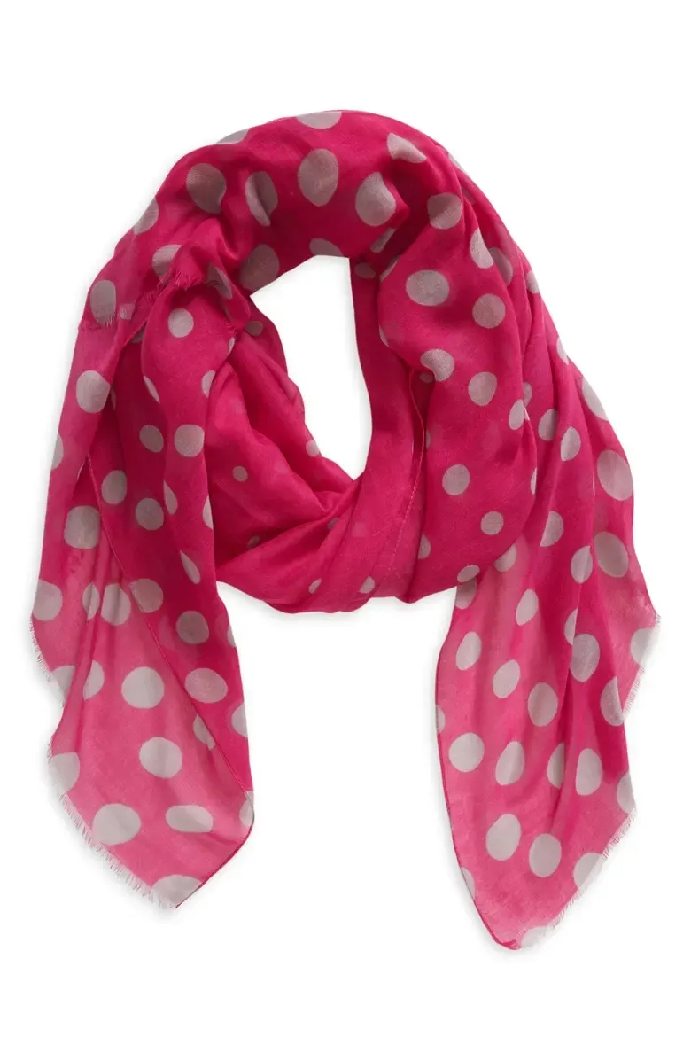 Casual Style Dot Scarf