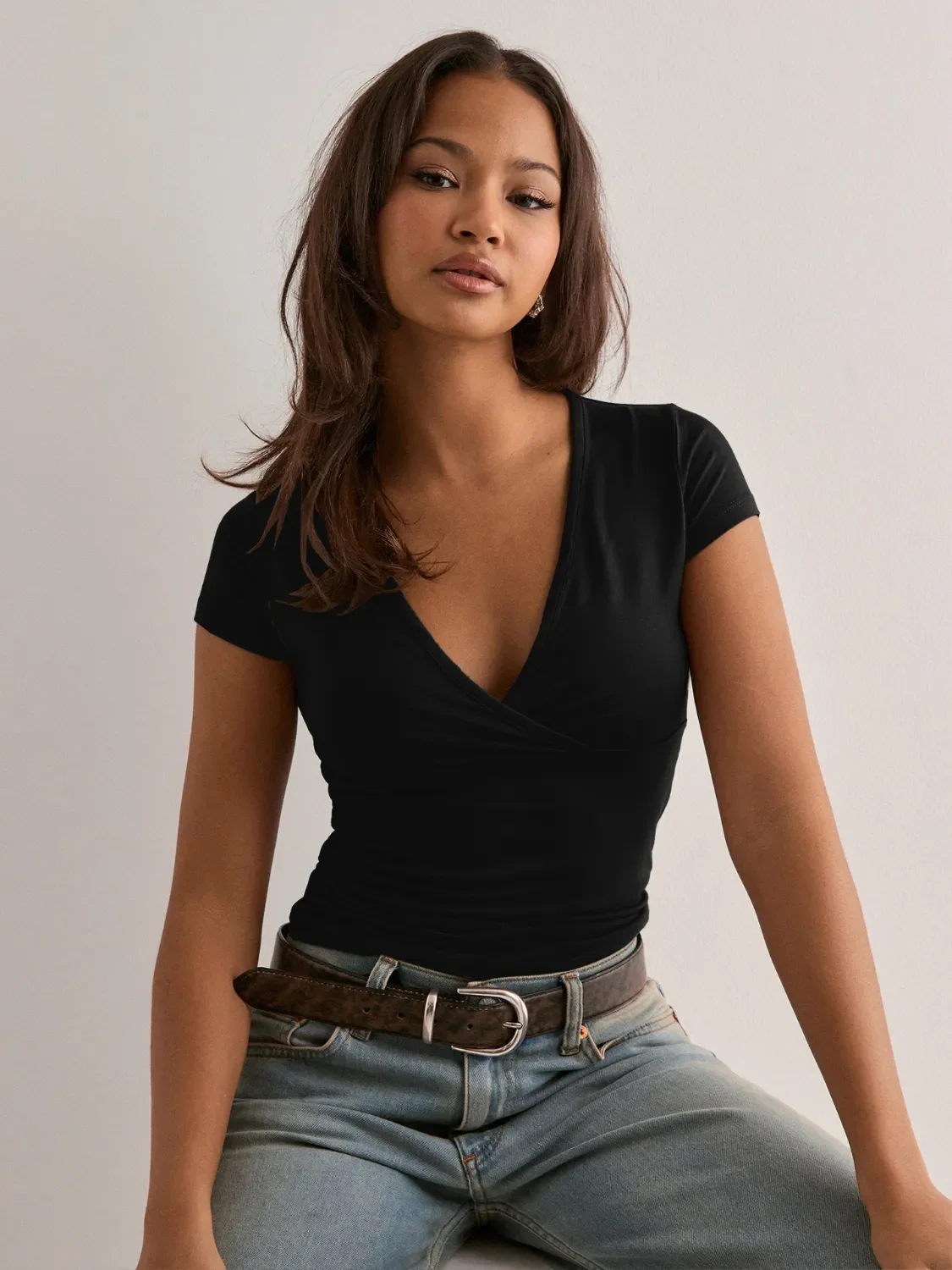 Surplice Short Sleeve T-Shirt (multiple color options)