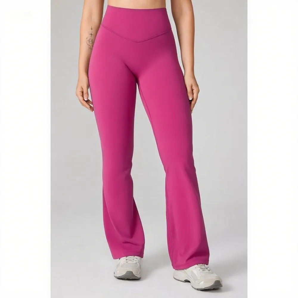 🔥8- PACK No Front Seam Flare Leggings 31