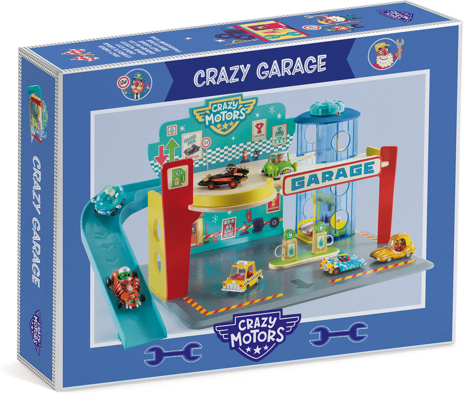 Crazy Garage Play Hub