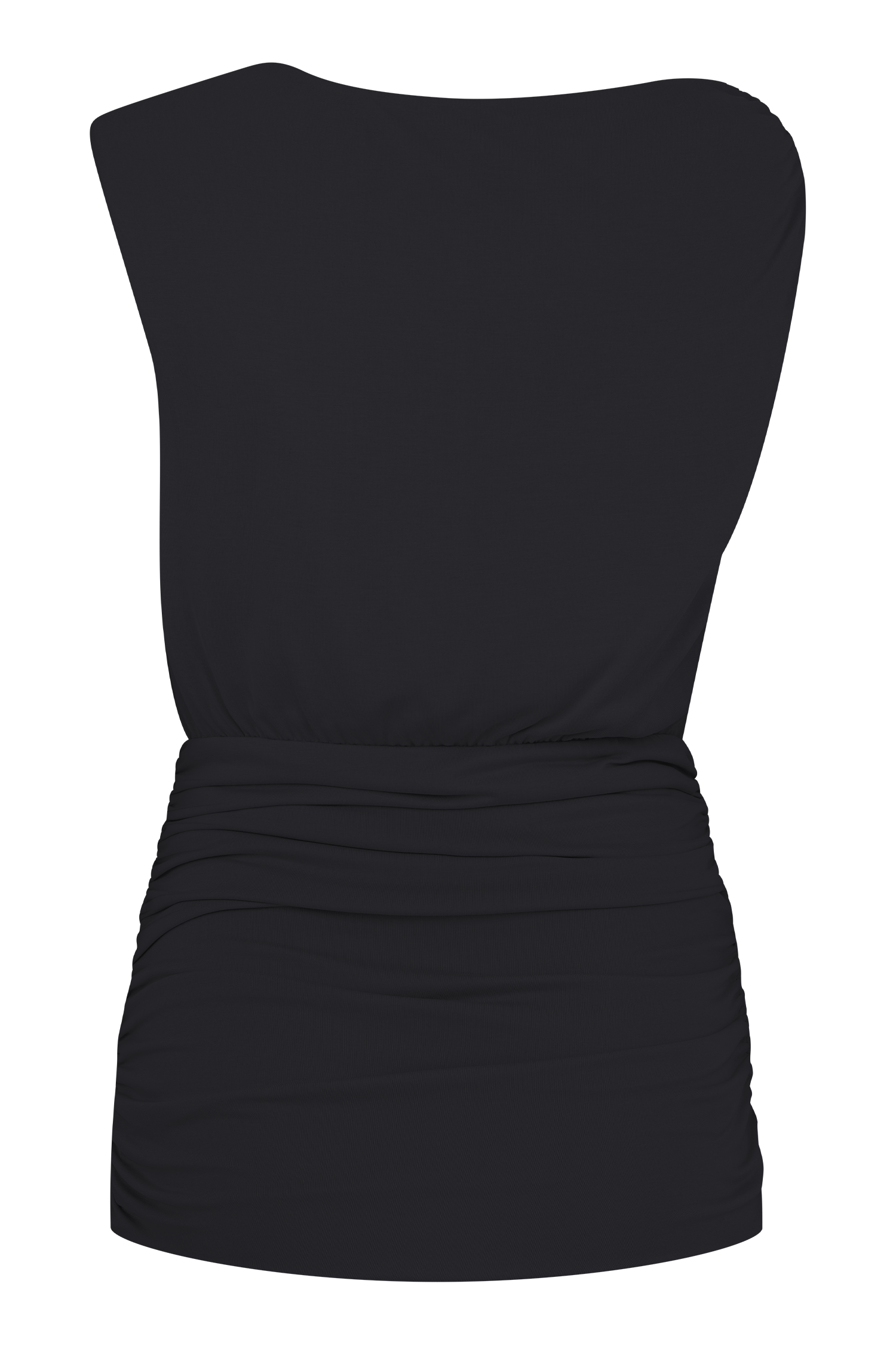Black Short Sleeve Top