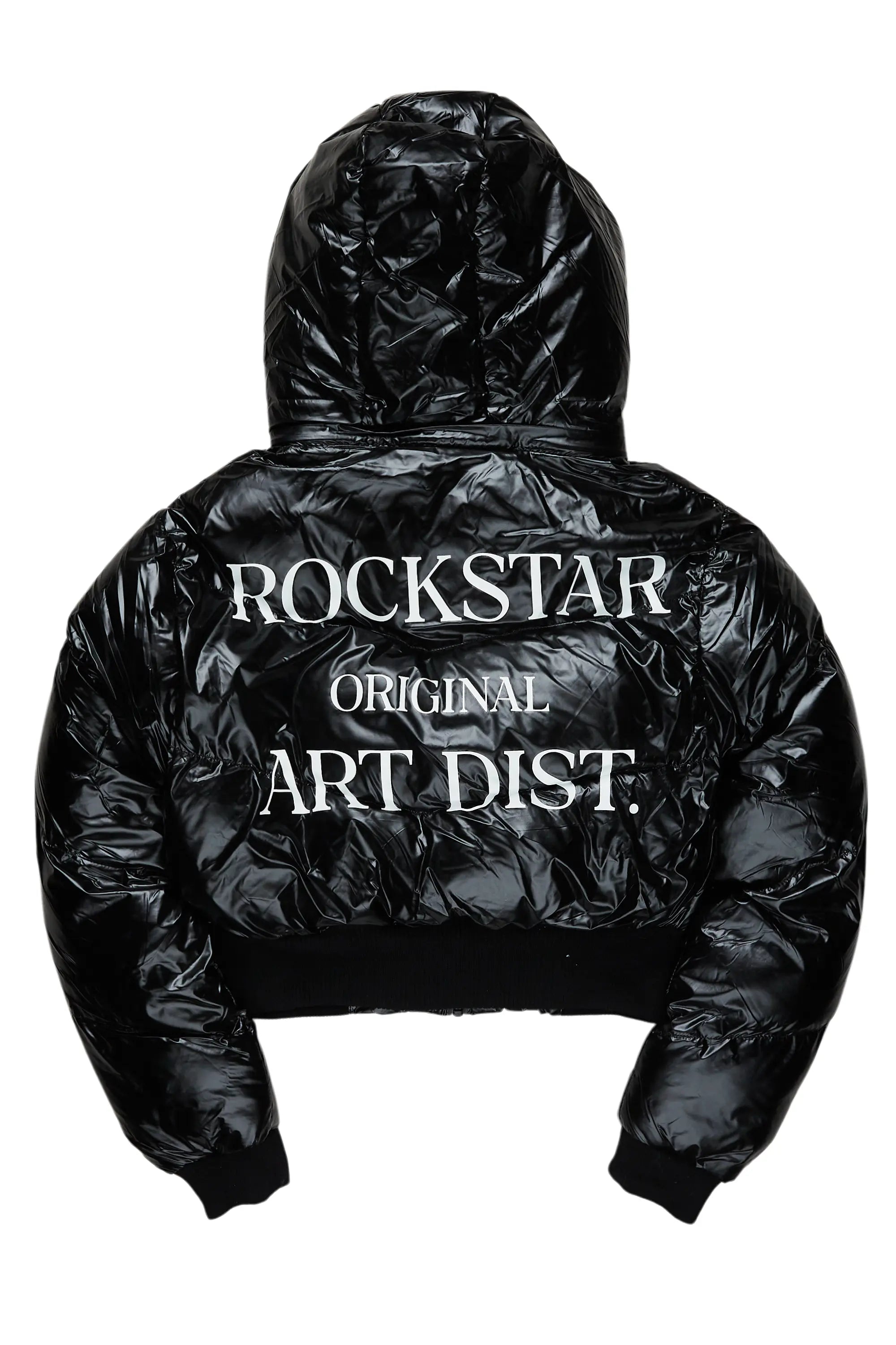 Destina Black Puffer Jacket