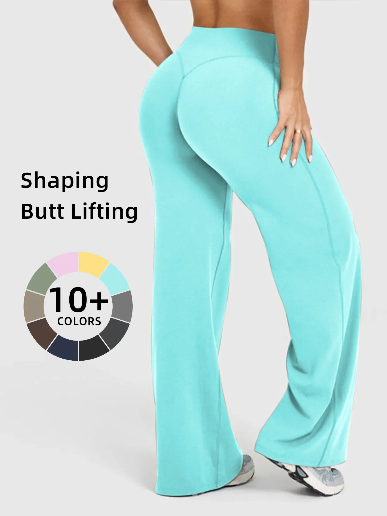 Women's Casual Wide Leg Sport Pants