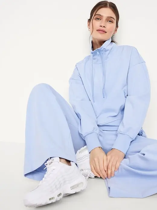 Dynamic Fleece Half-Zip Sweatshirt Sets