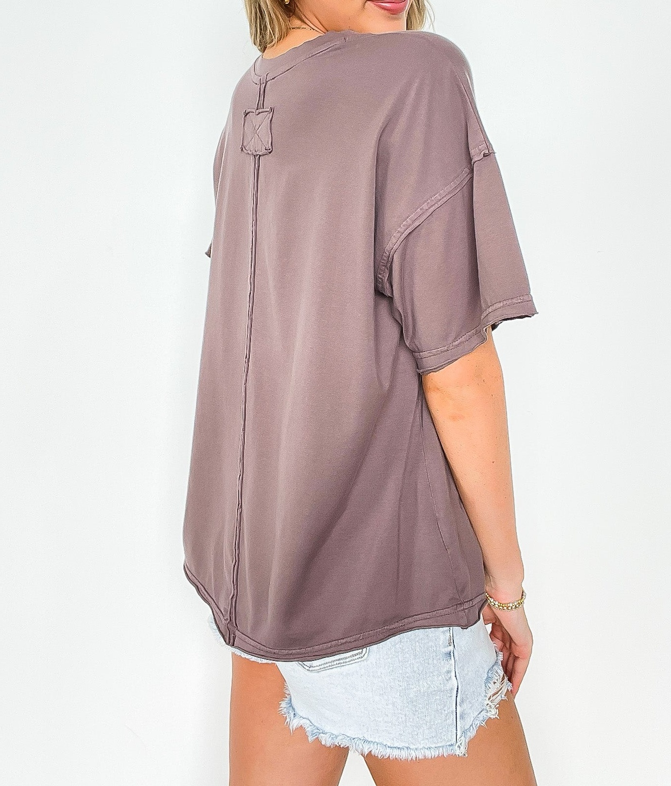 Washed Relaxed Fit Top