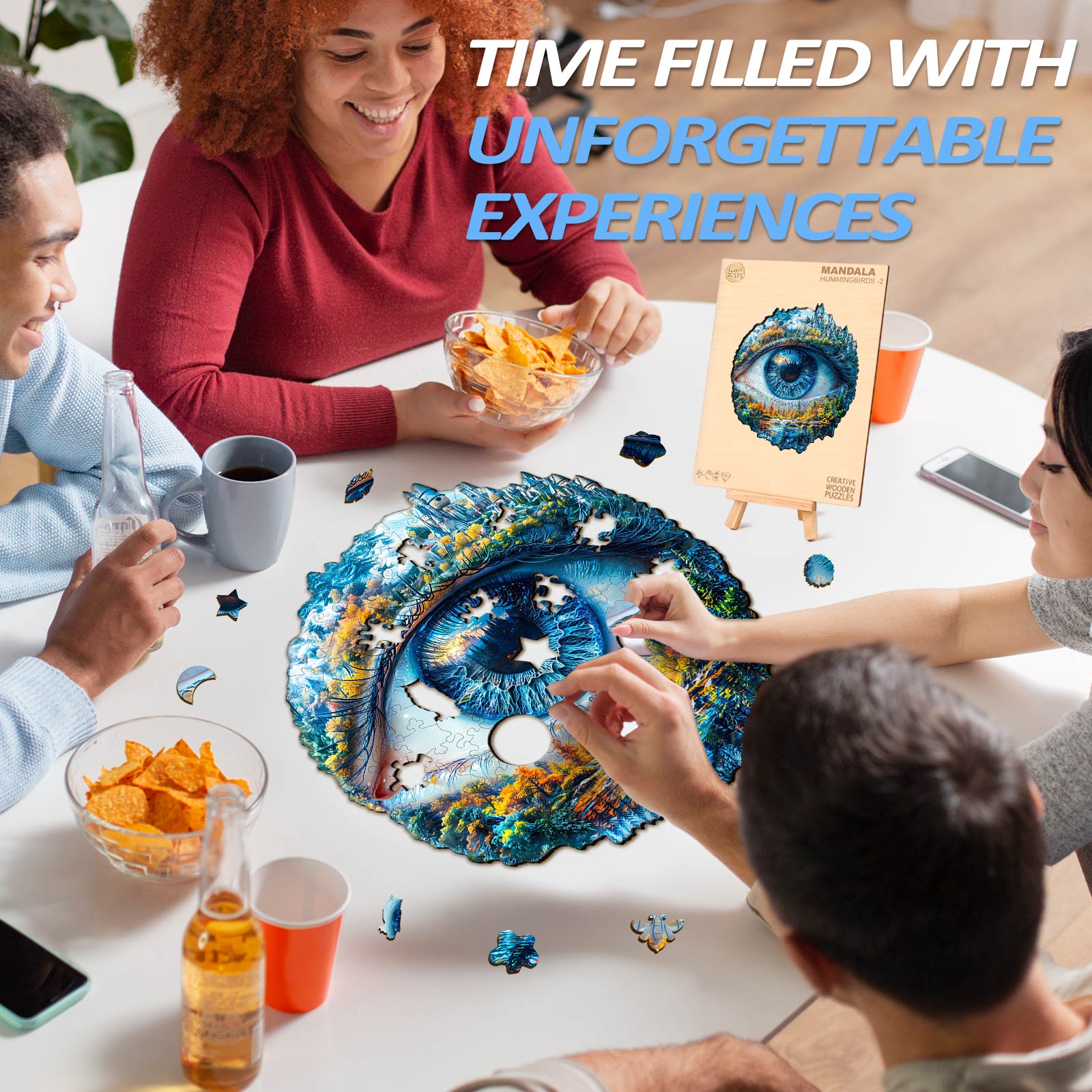 Eye of Nature Wooden Jigsaw Puzzle