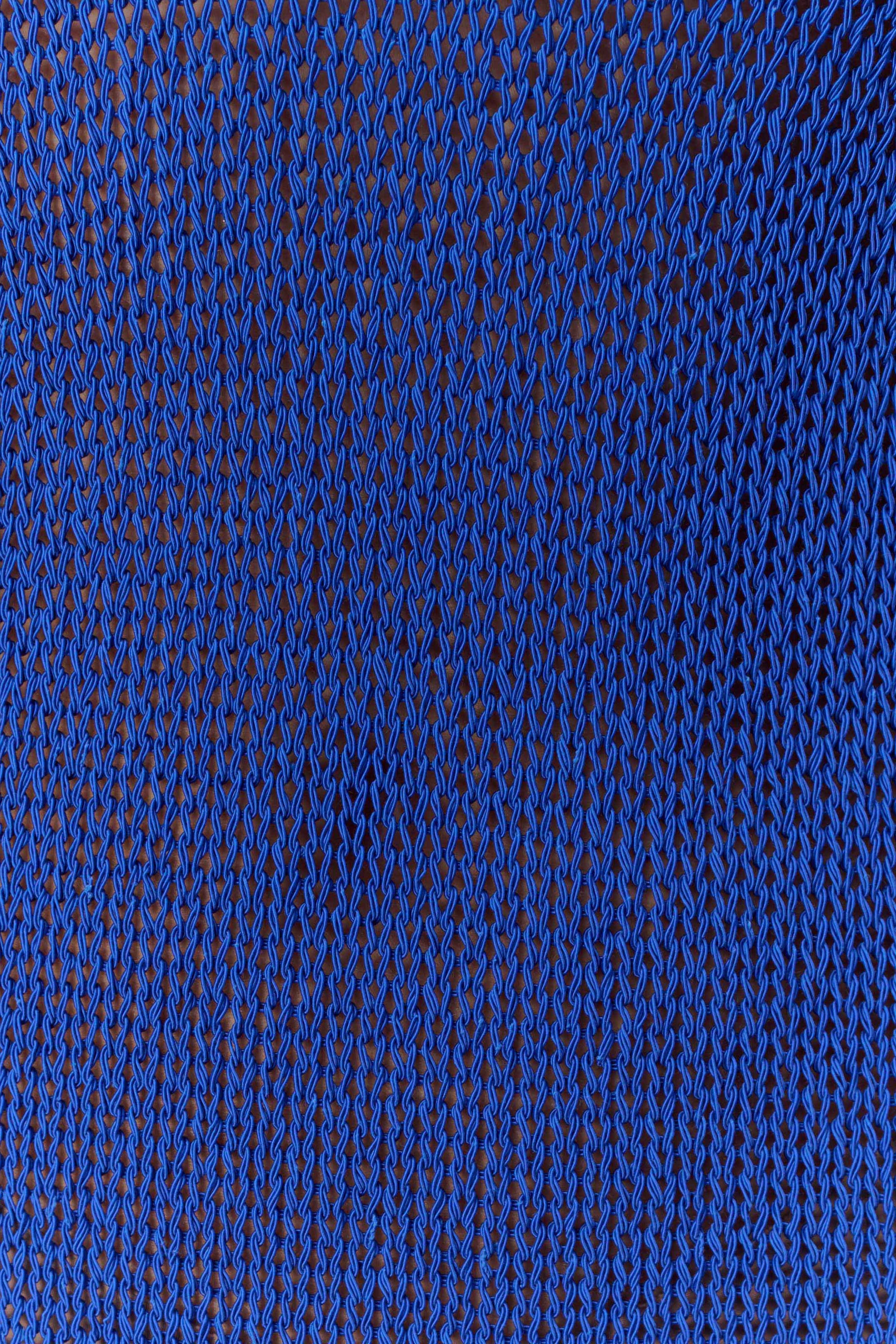 Blue Tape Yarn Knit Maxi Dress