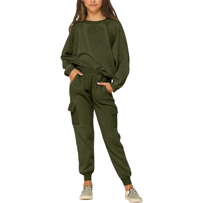 Kids Girls Sweatsuit Lounge sets