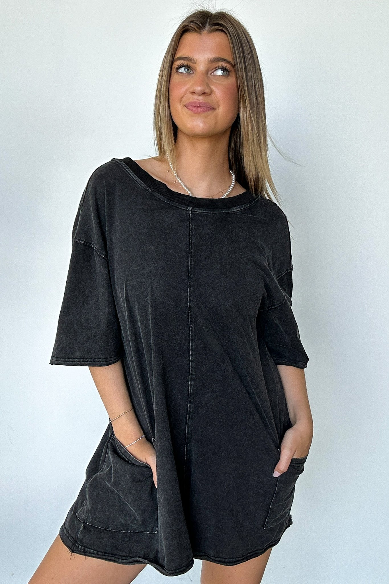 Short Sleeve Relaxed Romper