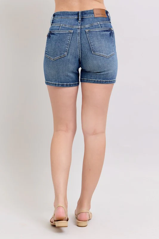 High Waist Denim Shorts